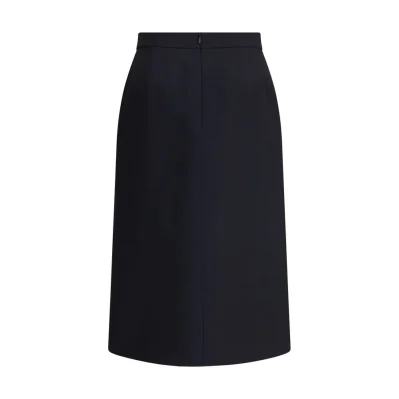 Belted midi Skirt