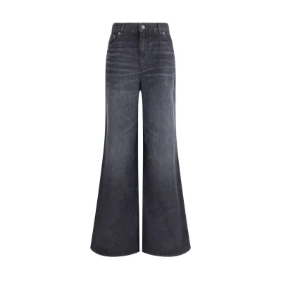Wide-leg Jeans