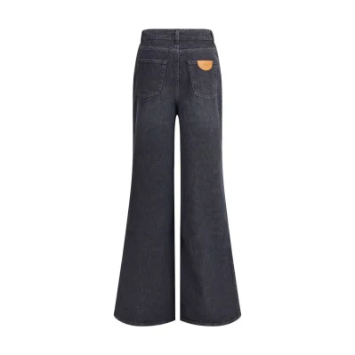 Wide-leg Jeans