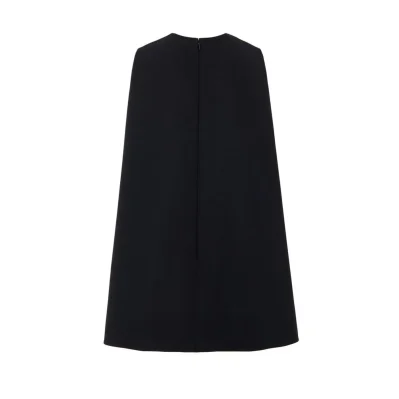 Black Wool Dress