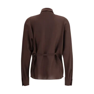 Embellished collar Shirt