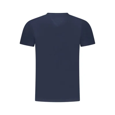 Blue Cotton Women T-Shirt