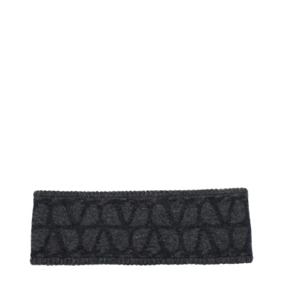 Gray Wool Headbands