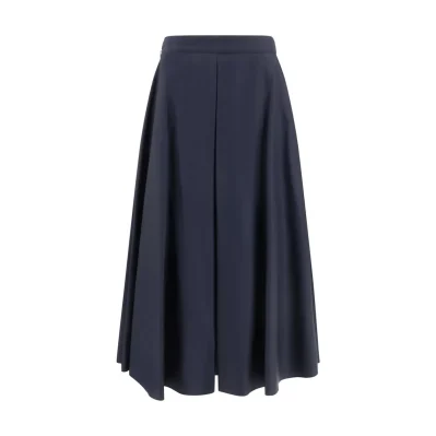 Wide midi Skirt