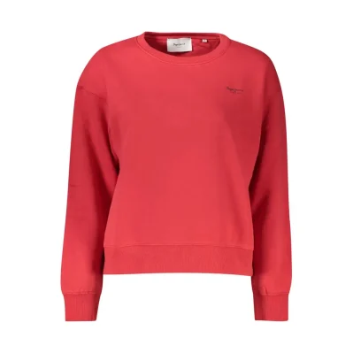 Red Cotton Women Sweater