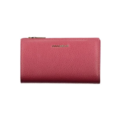 Purple Leather Women Wallet