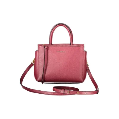 Purple Leather Women Handbag