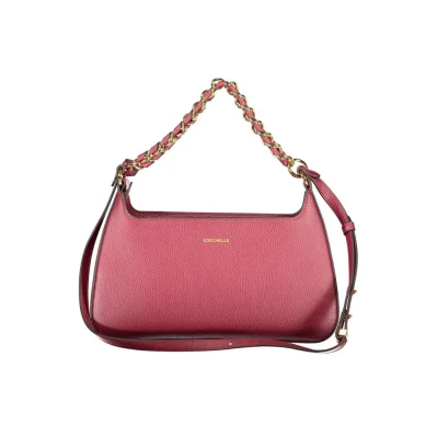 Purple Leather Women Handbag