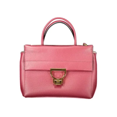 Purple Leather Women Handbag