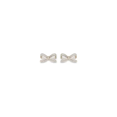 Crystal bow Earrings