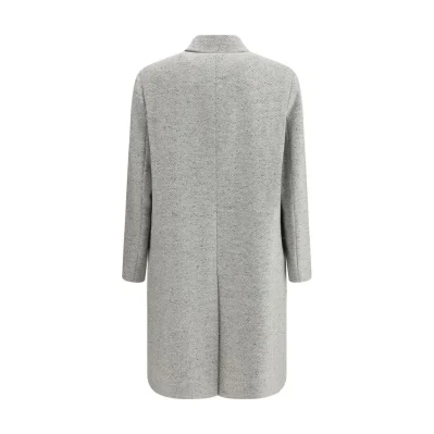 Herringbone patterned Coat
