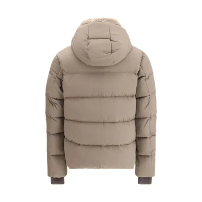 Beige Polyamide Parka