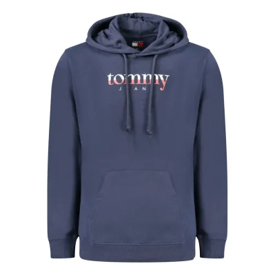Blue Cotton Men Sweater
