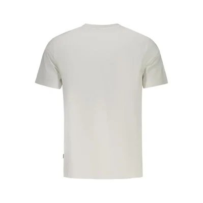 White Cotton Men T-Shirt