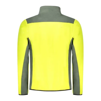 Green Polyester Men Sweater
