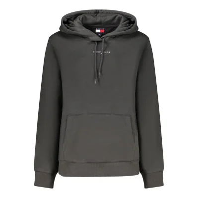 Black Cotton Women Sweater