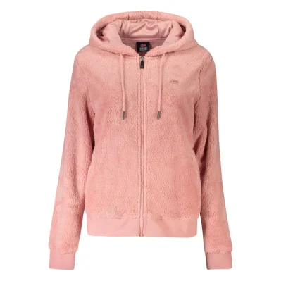 Pink Polyester Women Jacket