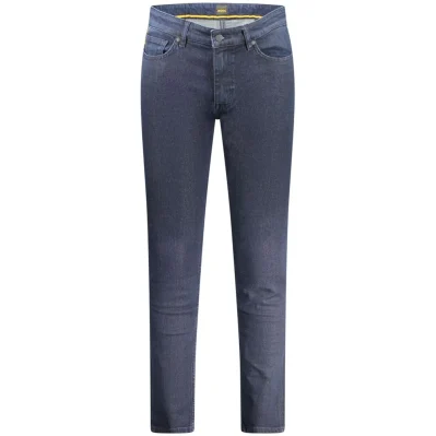Blue Cotton Men Jeans