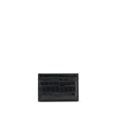 Croco print Card Holder