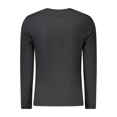 Black Cotton Men TShirt