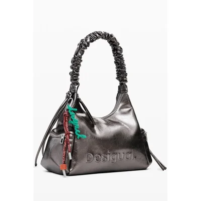 Bronze Polyethylene Women Handbag