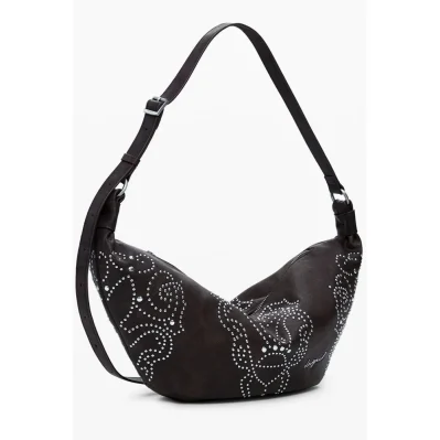 Brown Polyethylene Women Handbag