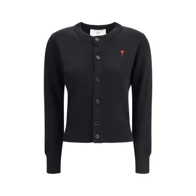 Ami De Coeur merino wool Cardigan
