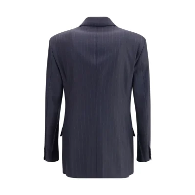 Pinstripe Blazer
