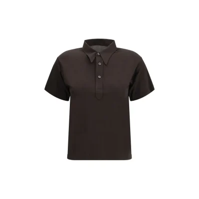 Semi-sheer polo Shirt
