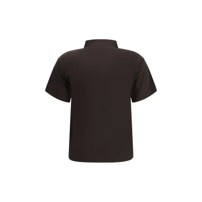 Semi-sheer polo Shirt