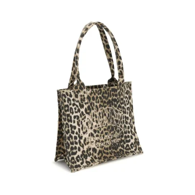 Leopard Print Tote Bag
