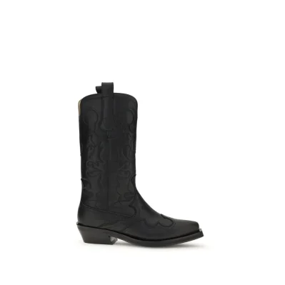 Embroidered Western Boots