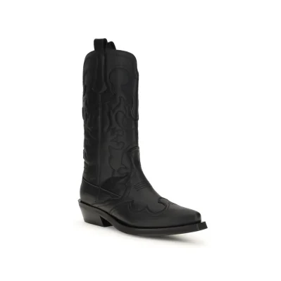 Embroidered Western Boots