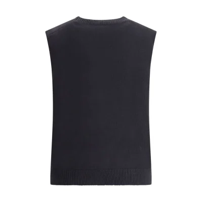 Crewneck Tank Top in silk