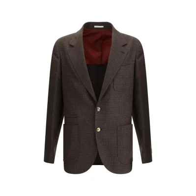 Prince of Wales Wool Blazer