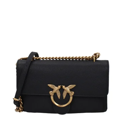 Black Leather Crossbody Bags