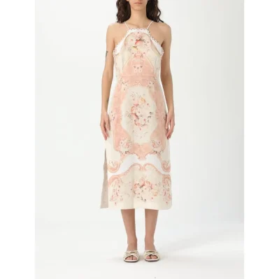 Multicolor Linen Dress