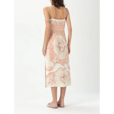 Multicolor Linen Dress