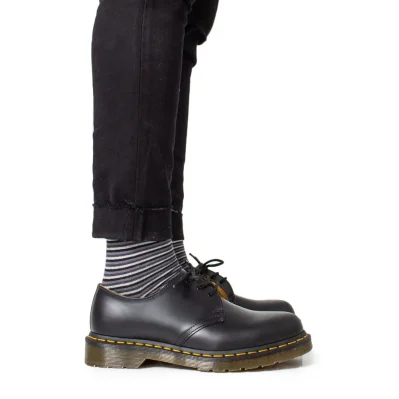 Black Leather Oxfords And Derby