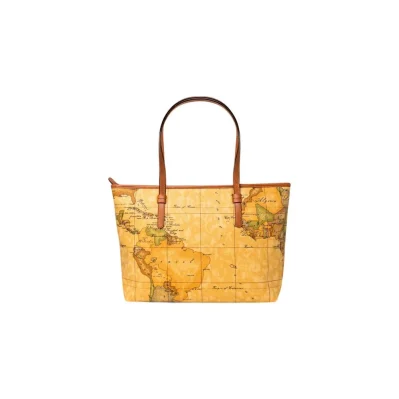 Beige Leather Handbag