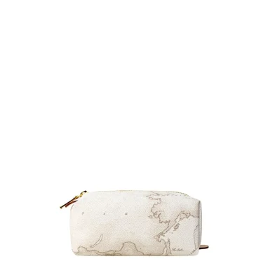 White Cotton Clutch Bag