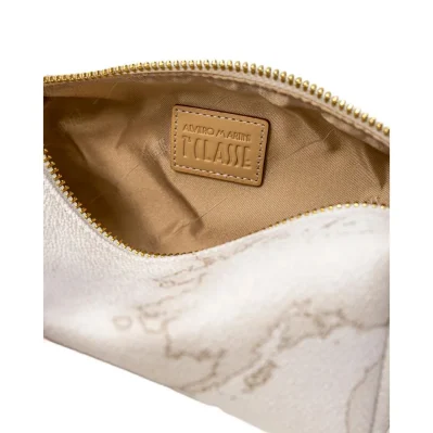 White Cotton Clutch Bag