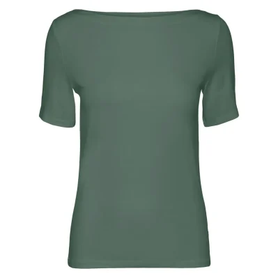 Green Viscose T-Shirt