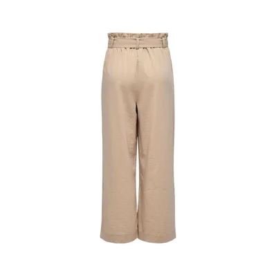 Beige Viscose Pant