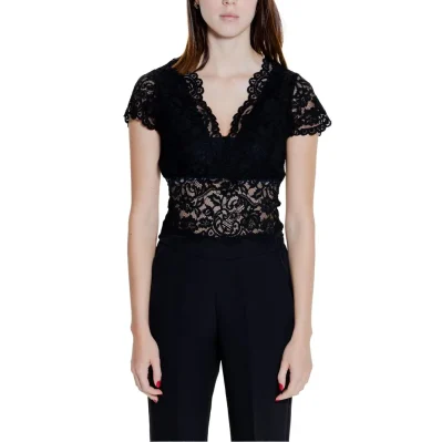 Black Polyamide Top