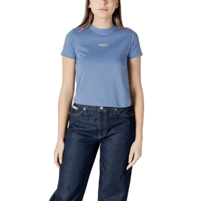 Light Blue Recycled Cotton T-Shirt