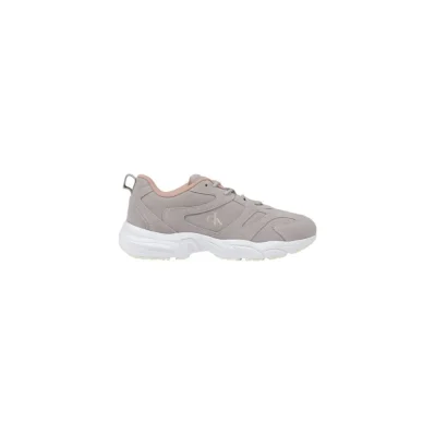 Gray Artificial Leather Sneaker
