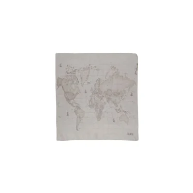 Beige Polyester Scarf
