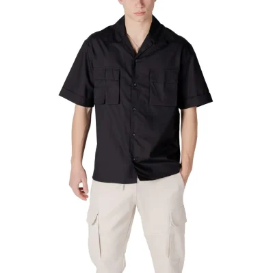 Black Lyocell Shortsleeve