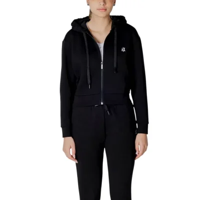 Black Cotton Hoody